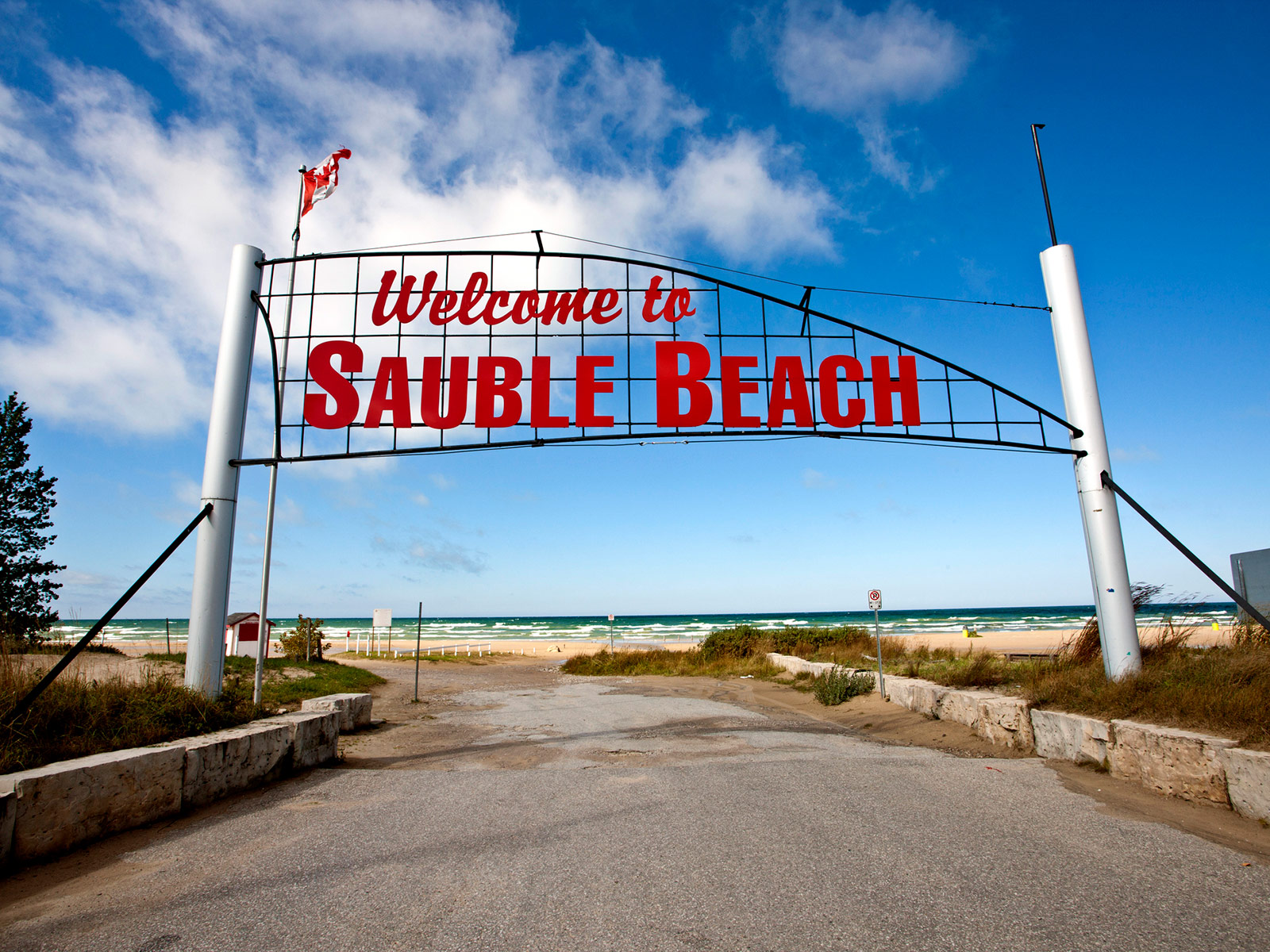 Sauble Beach sign